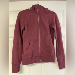 Lululemon Athletica Maroon Jacket